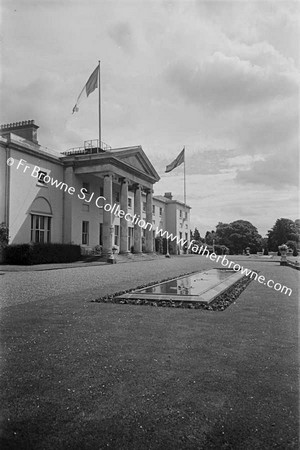 ARAS AN UACHTARAIN TERRACE AND COLONNADE FROM WEST